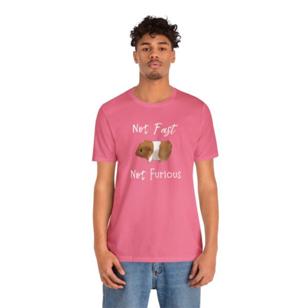 Not Fast Not Furious Guinea Pig T-Shirt - Image 64