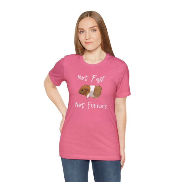 Not Fast Not Furious Guinea Pig T-Shirt - Image 65