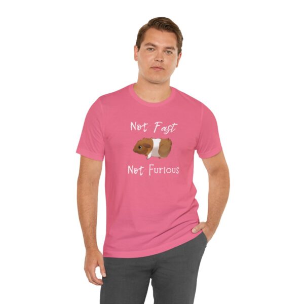 Not Fast Not Furious Guinea Pig T-Shirt - Image 66