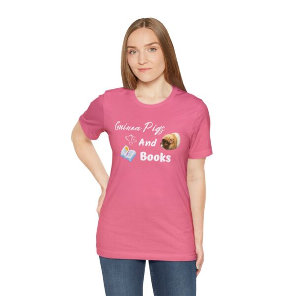 Guinea Pigs and Books T-Shirt - Image 65