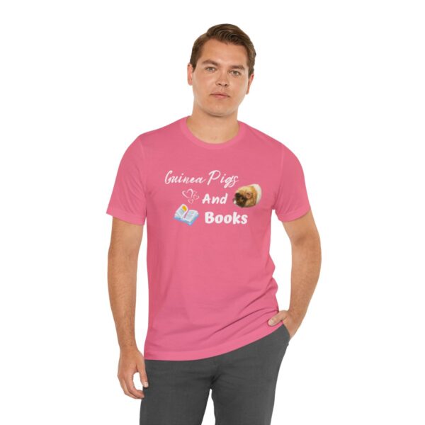 Guinea Pigs and Books T-Shirt - Image 66